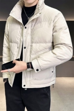 2024新款羽绒服男士新款立领短款修身鸭绒外套B240-YR6689-P155，男装羽绒服，电商B240