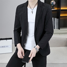 夏季新款轻薄冰丝纯色小西装时尚休闲防晒服XZ1304-2-8361-P65，男装防晒衣，星座613B