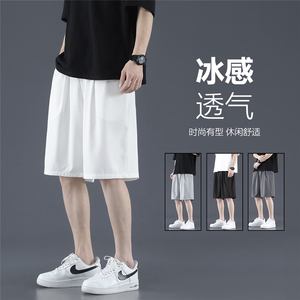 2024夏季薄款运动潮牌五分痞帅休闲宽松直筒速干DK516-特批-15图片