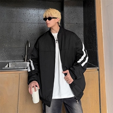 特p80控138抖控148绗棉三条杠棉服外套情侣格子棉衣面包服男MY247，男装棉衣，电商B370