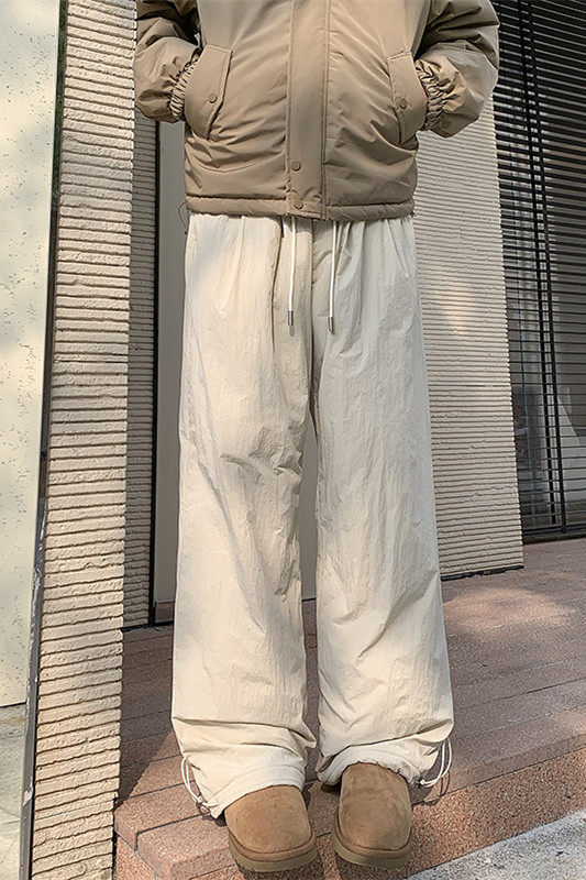 冬季加绒加厚防水夹棉休闲裤XZ604-K123-特P50控88,男装休闲裤,星座604
