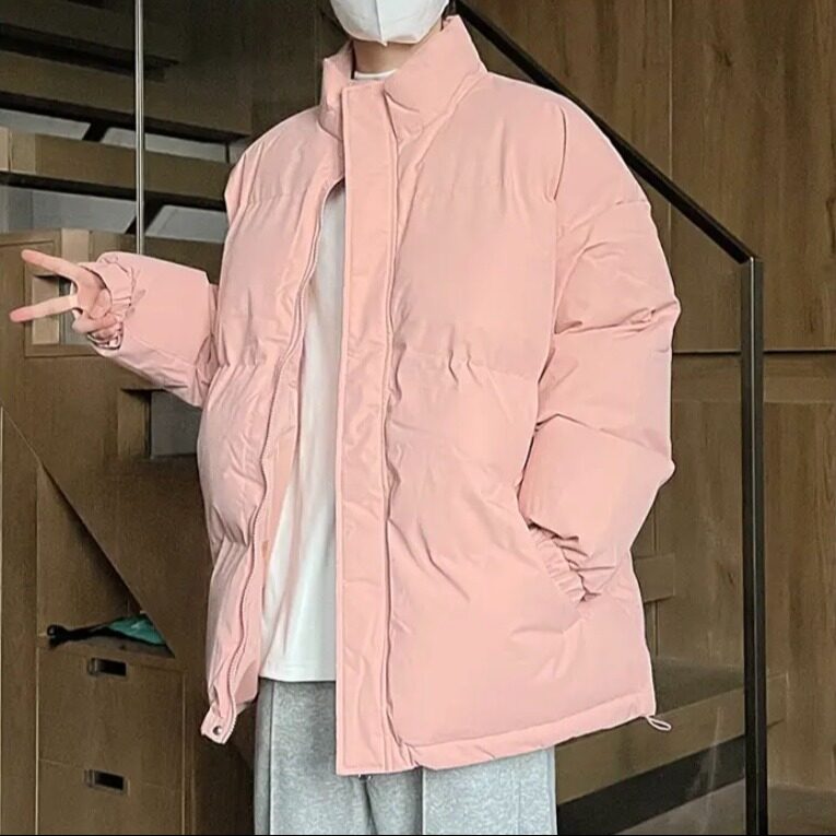 男女秋冬季青少年棉衣棉袄宽松保暖立领加厚棉服外套M507,男装棉衣,星座1116A-1（原606A）