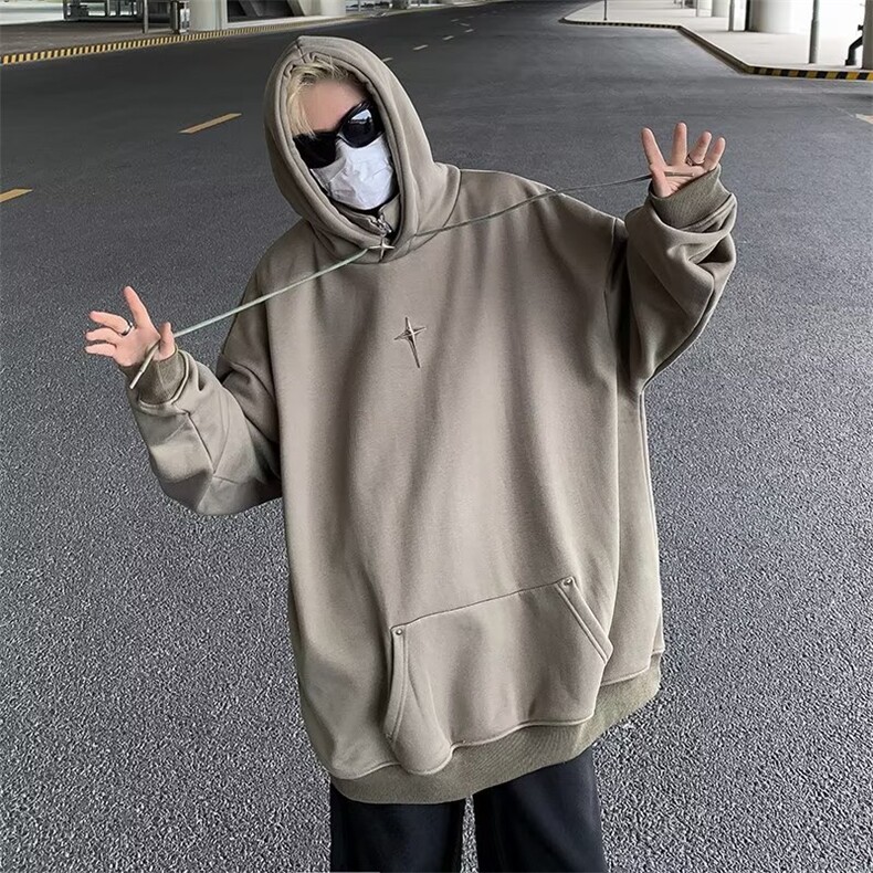 美式重磅卫衣男潮ins港风潮流EG107P53,男装卫衣,星座1116-2