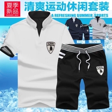 短裤T恤青少年短袖夏季2021年套装舒适气质显瘦时尚，男装套装，星座1506-1