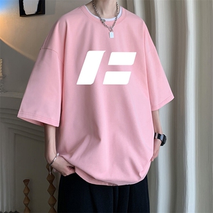 230g重磅纯棉短袖t恤男大码半袖半截袖 DX17435-P20图片