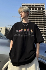 240g美式重磅短袖T恤FSDX289M-5XL特批25无差价控48，男装T恤，电商B219B