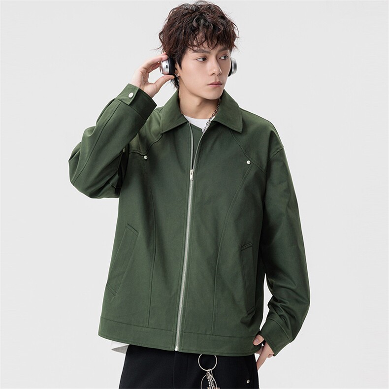 美式大码休闲夹克外套8568-P75控159大码元,男装夹克,星座209