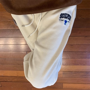 秋冬重磅欧棉绒刺绣休闲裤大码M~5XL XZ604-KG48-P55控68图片