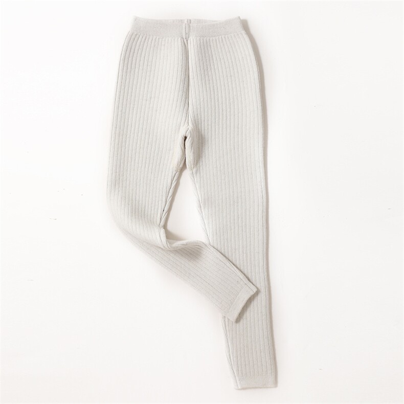 秋冬新款儿童保暖打底裤舒适贴身抗起球男女童必备时尚单品，童装裤子，群鹿羊绒