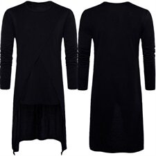 【欧码】2021四季潮嘻哈街头夜店男士长款长袖T恤M-3XLD077P35，男装T恤，星座1812