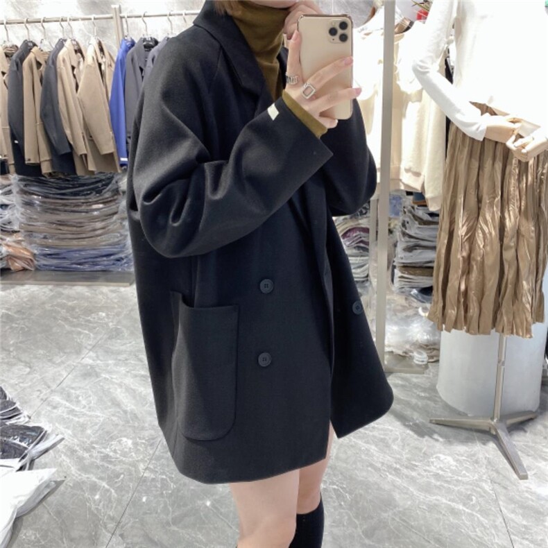 尼料大衣，其它，壹彩