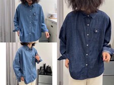 春季新款牛仔衬衣，其它，金子