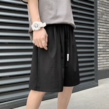 休闲运动裤男百搭短裤男2023新款中裤子宽松五分裤515-特批20,男装休闲裤,星座718-1