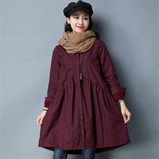 2025年冬季中长款纯色A版休闲时尚舒适气质修身减龄加绒衬衣风衣，女装衬衫，风姿绰