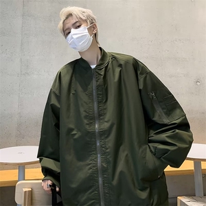 工装复古外套男潮痞帅港风高街夹克春秋2025新款棒球服W4983-P55图片