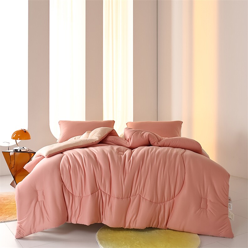 秋冬新款超细针织HEAT-MAX高效蓄热纤维被小熊，被套/被芯，一起卖家纺