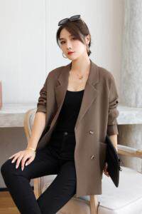 秋季欧版休闲百搭时尚大方西装外套，女装西装，起奢
