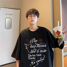 220g纯棉美式夏季短袖t恤男DT422-特批19控38，男装T恤，电商B370