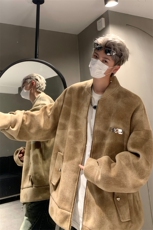 美式复古棒球服男2025秋季潮牌工装飞行夹克XZ514-2-24246-P118，男装夹克，星座514-2(原B239)