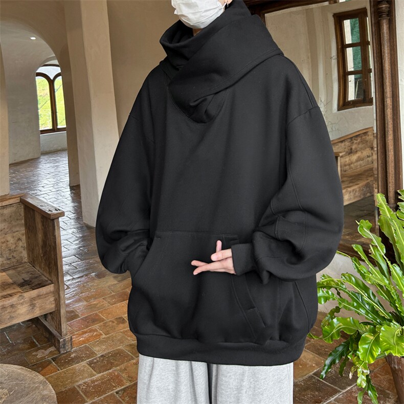 抖音品质！冲锋卫衣男FW00-65加绒款450克真超FWJR00-P85,男装卫衣,电商B367