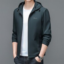 BJ22352钱塘2020-2中青年男士春秋新款百搭商务休闲简约外套P79，男装夹克，钱塘207-2