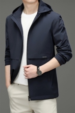 BW22188钱塘2020-2秋季新款连帽中长款时尚男士休闲夹克外套P180，男装夹克，钱塘207-2