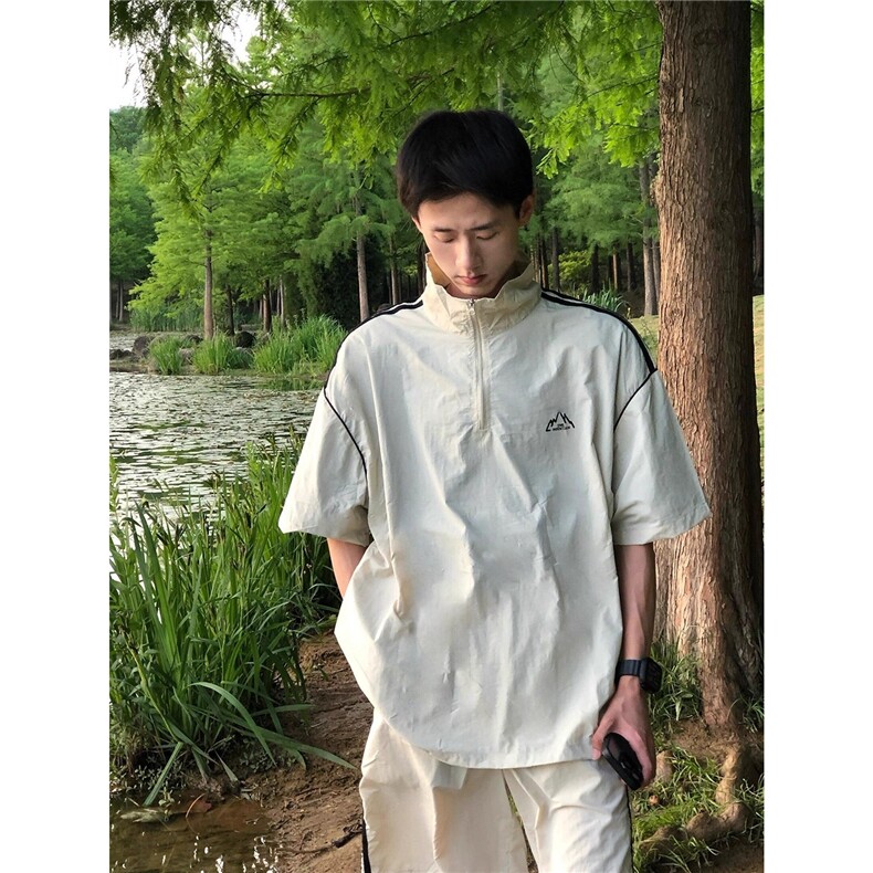 男童夏季短袖套装2025新款儿童韩范休闲两件套酷帅男孩速干运动装,男装休闲套装,星座506A