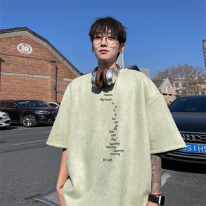 量大优  供视频  重磅麂皮绒短袖T恤男JPDX212-特P19图片