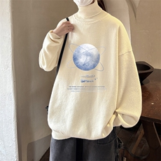 控68高领毛衣男士大码内搭毛线衣男GM45241-P45加绒款-P65，男装针织衫/毛衣，电商A040