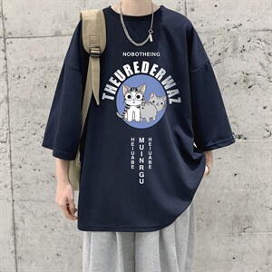 Q11160-P30 春夏季七分袖t恤男大码五分袖男短袖中袖   大皂风图片