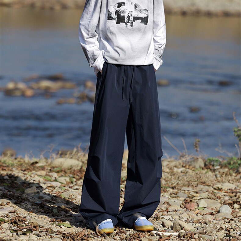 8XL-M春夏美式工装裤子大码冲锋裤休闲直筒褶皱伞兵裤KZ1950/P48,男装休闲裤,电商B238