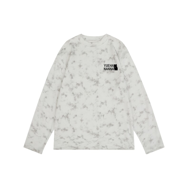 260克重磅扎染德绒圆领打底衫【有货】HD019-DR25231RL-P25，男装T恤，电商019-1