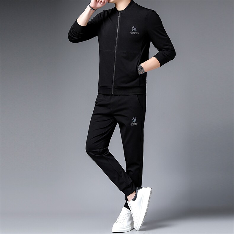 SA9613-3钱塘2020-2新款时尚休闲帅气套装中青年男士卫衣P240,男装休闲套装,钱塘207-2