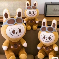 太阳镜拉布布精品卡通毛绒玩具时尚爆款公仔玩偶