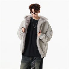M8601-P95冬季新款男女同款座山雕连帽棉衣外套，男装棉衣，星座109