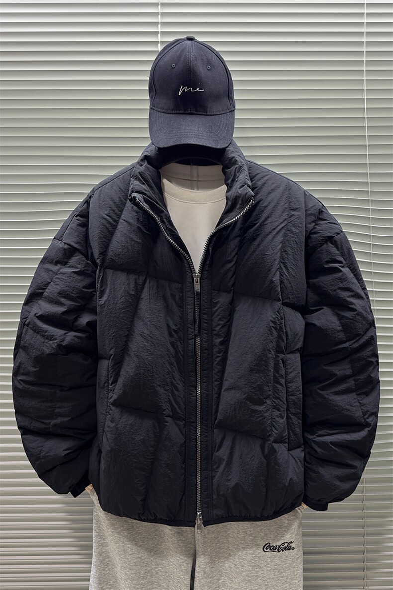 2025新标90白鸭绒立领工艺简约男加厚羽绒服357-P320,男装羽绒服,钱塘708(原3018)