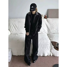 NO2025美式复古高街工装飞行员夹克男痞帅潮牌百搭外套，男装夹克，四季星座505