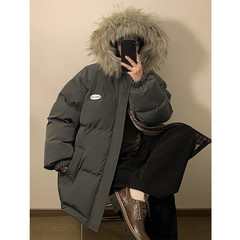 XZ102B-1冬季大毛领棉衣外套男女同款新款棉衣XZ102B-1-M8005P135,男装棉衣,星座102B-1
