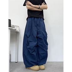 速干工装裤女夏季美式运动阔腿休闲嘻哈爵士舞弯刀裤子KA8038，男装工装外套，星座1116A（原606A-3）