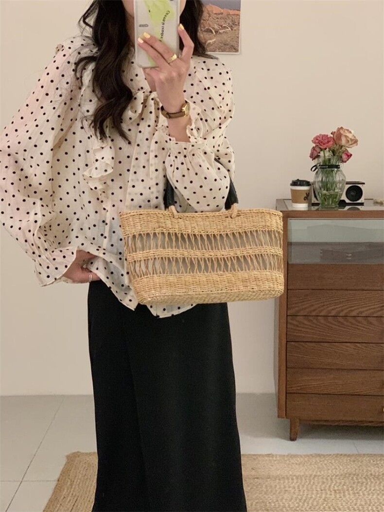 现货，波点上衣，其它，潮溢