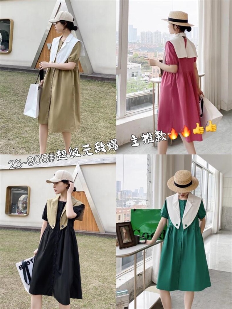 夏季新款连衣裙，女装连衣裙，轩轩·魅丽依族