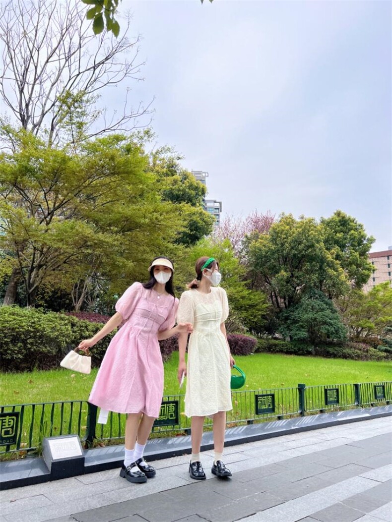 高定面料重工连衣裙，女装连衣裙，cosette(4F)