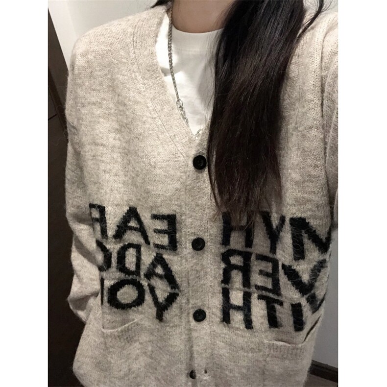 【有货】MY452LL-特P58秋冬高级感慵懒风开衫毛衣男美式针织外套,男装针织衫/毛衣,星座1007（原301D）