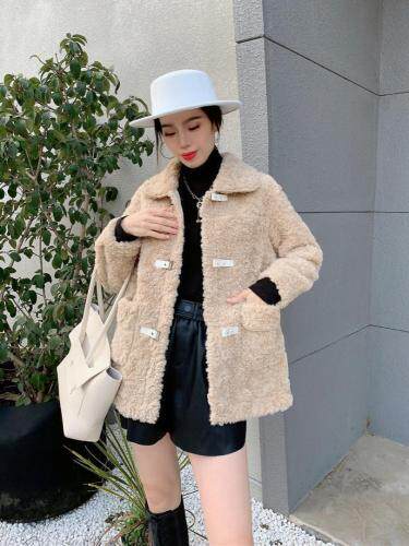 现货皮毛一体欧貂，女装，有声有色