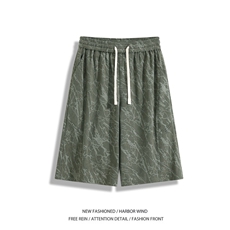 抖音品质夏季新款潮流设计宽松休闲短裤B315-K25768-特p25控48，男装休闲裤，电商B315