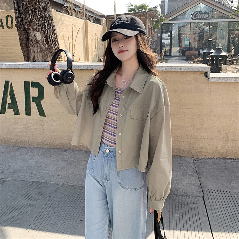 时尚女装衬衫+吊带两件套宽松显瘦百搭上衣,女装衬衫,鑫慧