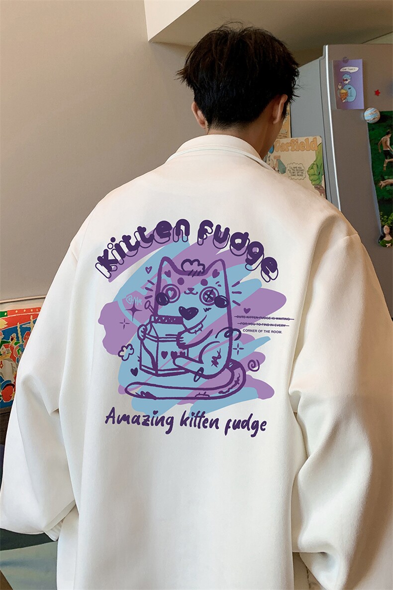 麂皮绒夹克男大码立领褂子外套JK85317-P68加绒款-P78,男装夹克,电商A040