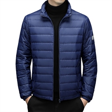 CR2250主推锦纶面料90鸭绒男士精品羽绒服简约常规基础款跑量，男装羽绒服，钱塘207-2