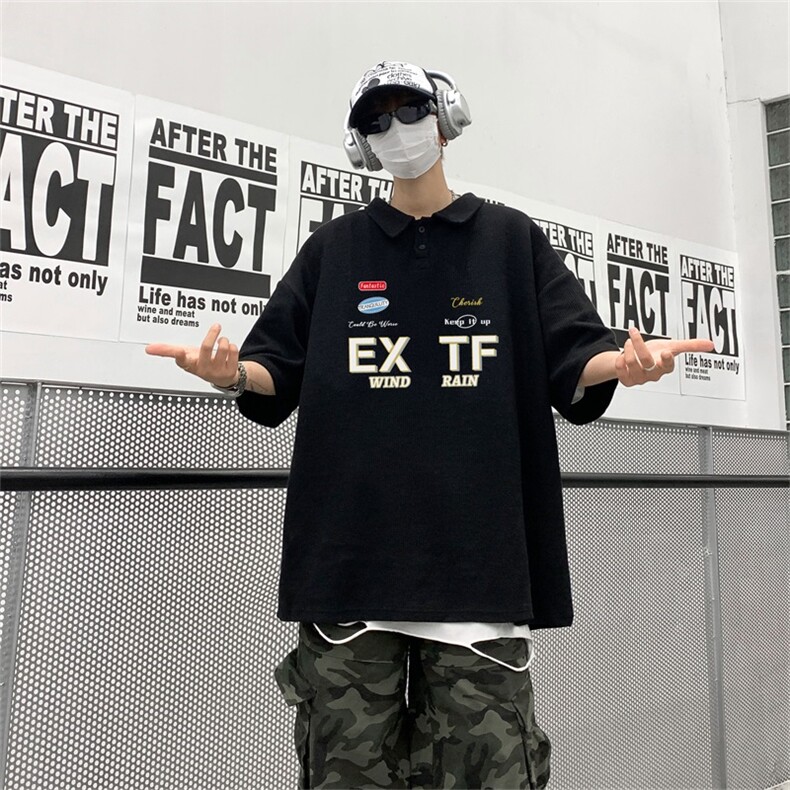 电商DSA028-PLP684P30100聚酯夏季新款华夫格短袖POLO衫男,男装Polo衫,电商A028