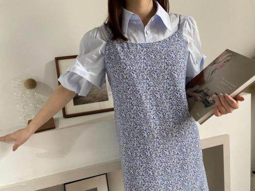 【现货】新款韩版碎花吊带，女装背心吊带，Yibee